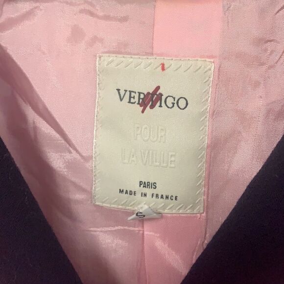 VERTIGO POUR LA VILLE PARIS BLAZER SIZE‎ S - Picture 4 of 8